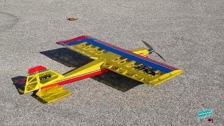 RC Big Electric Ultra Stick 120 Flight [upl. by Ghassan14]