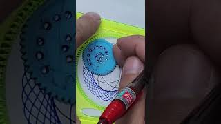 Spirograph Art 12th 👏 pencildrawing spirograph funny easydrawing satisfying trendy pencil [upl. by Casia]