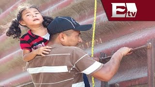 Ruta de niños migrantes en La Bestia Reportaje especial  Vianey Esquinca [upl. by Sluiter]