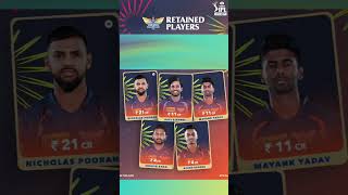 All Team Retained players ipl 2025🥰🤟 iplupdates ipl2025megaauction ipl2024 iplnews aakashchopra [upl. by Marko]