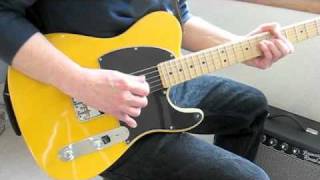 DiMarzio Area T Telecaster Pickup Demo [upl. by Ashely]