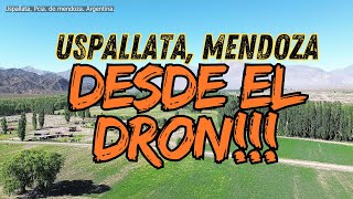 🔥🚁 USPALLATA  MENDOZA  VISTA DE DRON🚁🔥 4K ULTRA HD [upl. by Hanforrd]