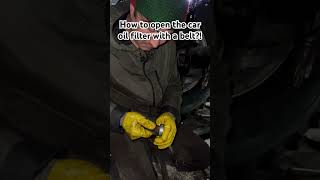 Yağ filtresini nasıl kemerle açarız explore mechanic [upl. by Morgun]