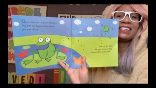 Teacher Dionna reads quotBig Wide Mouthed Frogquot by Ana Martin Larranaga [upl. by Anniroc723]