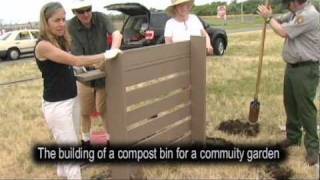 Building a Community Garden Compost Bin [upl. by Genisia]