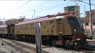 Il Treno Azzurro a Ventimiglia [upl. by Nosyaj810]