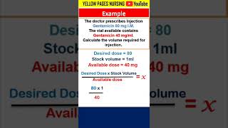 Drug volume calculation made easy  Exam tips and Tricks  NCLEX questions  NURSE [upl. by Okiam]