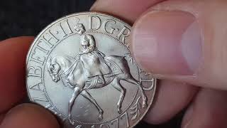 The 1977 Silver Jubilee Crown 25p [upl. by Lordan658]