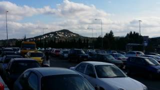 Free Parking Near Athens Kantza Metro Station Greece [upl. by Bazluke409]