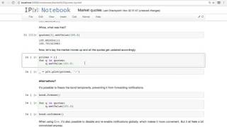 QuantLib notebooks market quotes [upl. by Milde3]