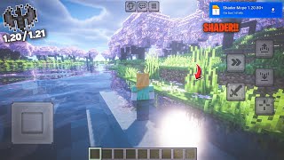 Top Shaders For Minecraft Pe 1210  Shader MCPE 121 Mobile Working [upl. by Kurtis96]