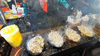 Filipino Street Food   PORK SISIG Rice Meal in Cubao Quezon City [upl. by Demetre]