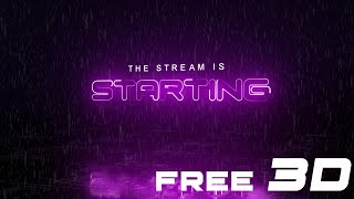 Free Stream Starting soon Template  NON COPYRIGHT [upl. by Bedell]