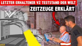 Letzter V2 Raketen Teststand der Welt 40 Meter tiefe unterirdische Bunkeranlage für Treibstoff [upl. by Hadihsar]