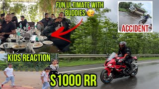 Chhattisgarh to Maharashtra on Fastest Superbike S1000RR Exploring Chhattisgarh on SuperbikePART2 [upl. by Ellasal]