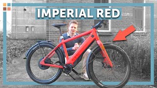 Stromer ST5 Smart Shift Dit is echt een UPGRADE ⚙️ 🔊 Launch Edition Imperial Red Review 2024 [upl. by Nanek]