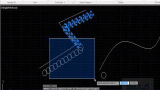 Iniciando Autocad basico 61  Comando ARRAY PATH COPIADO MULTIPLE CON DIRECCIÓN [upl. by Kire]