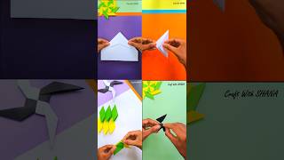 How to make paper bombninja starplane and rotating aircraft  viral shorts diy how [upl. by Rednasyl53]