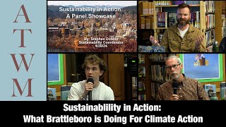 Around Town with Maria Sustainability in Action What Brattleboro is Doing For Climate Action [upl. by Kiah366]