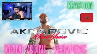 MIAMI YACINE  AKRAPOVIC Reaction [upl. by Valerie601]