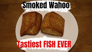 How to cook the BEST Fish I have EVER TASTED Smoked Wahoo Fish Ono  Southern Backyard Cooking [upl. by Hedberg]