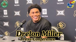 Drelon Miller on talking to Deebo Samuel FULL KUWT PressConference [upl. by Asilat147]