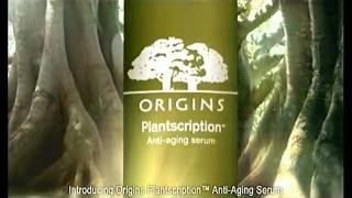 ORIGINS Plantscription™ AntiAging Serum TVC [upl. by Delija]