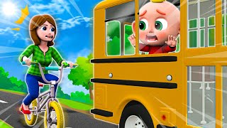 Wheel on The Bus Song  Funny Kids Songs and More Nursery Rhymes amp Kids Songs  PIB Little Song [upl. by Nylia]