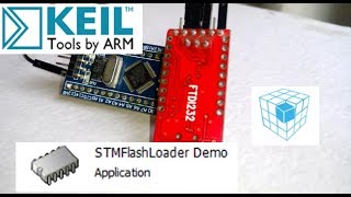 Stm32 programming with UART using FTDI232 usb to serial converter step by step [upl. by Aanas735]