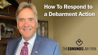 How to Respond to a Debarment Action [upl. by Odraner678]