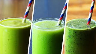 8 Healthy Green Smoothies For Weight Loss [upl. by Nylidnarb]