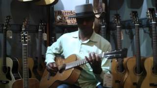 Eric Bibb  Webber Guitars Washburn MapleCedar  Bluedog Guitars [upl. by Arymas319]