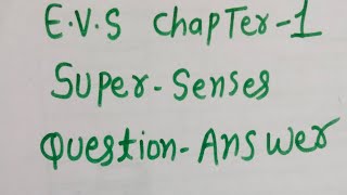 Evs class 5th chapter Questions answers [upl. by Atinal819]