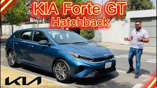 Kia forte GT hatchback 2023  Reseña [upl. by Dudden]