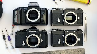 Vintage Nikon Joblot from ebay  Repair and Test [upl. by Hoenack841]