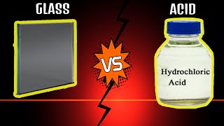 Glass Vs Acid  How it reacts Must Watch [upl. by Angelico]