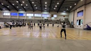 sardar Patel University volleyball🏐 FINAL MATCH  ARTS COLLEGE VS NSP volleyball volley [upl. by Ynaffik]