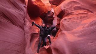 Antelope Canyon  Utah  USA [upl. by Nylsoj]