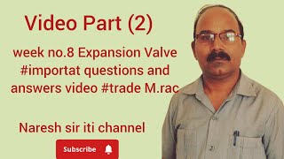 week no8 lesson Name Expansion Valve trade plumber video part 2 [upl. by Carry]