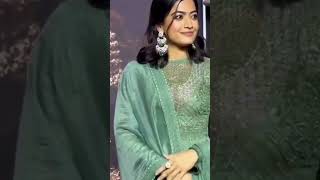 Pushpa film ki heroine rashmikamandanna pushpa pushpa2 bollywood viral youtubeshorts shorts [upl. by Onirotciv130]