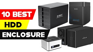 Top 10 Best Cheap HDD Enclosures for 2021  Best Hard Drive Enclosure 2021 [upl. by Cyma]