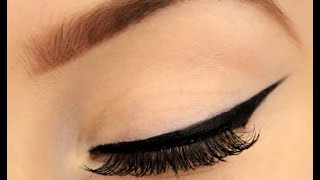 How to Perfect Winged Eyeliner New Technique [upl. by Ytok108]