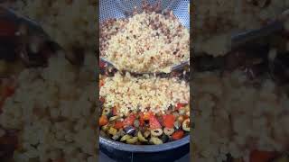 FREGOLA PASTA WITH EGGPLANT 🍆🍅 so tasty [upl. by Trebma]