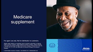 Medicare Supplement insurance from Allstate Health Solutions [upl. by Idnym]