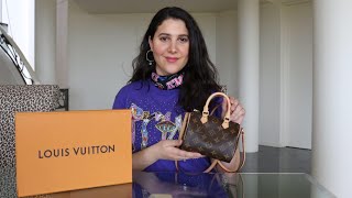 LOUIS VUITTON NANO SPEEDY REVIEW WHAT IT FITS amp IS IT WORTH IT [upl. by Liesa]