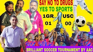 Hats Off to AAC for organising a brilliant Soccer Tournament with the theme SAY NO TO DRUGS [upl. by Ardnoek]