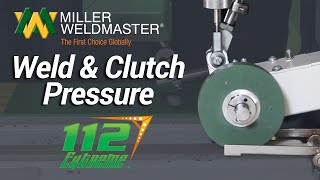 Proper Operation Of Weld amp Clutch Pressure On The 112 Extreme I Miller Weldmaster [upl. by Balling]