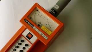 Geiger Counter Berthold LB 1331 Gas GM Tube [upl. by Noisla]