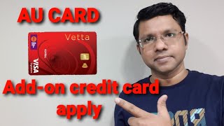 Au Addon credit card apply online [upl. by Claresta]