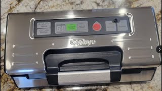 Gasbye Vacuum Sealer Machine 90kPa Food Sealer with Double Heat Seal Review [upl. by Rahcir91]